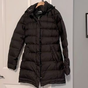 The North Face.  Black.  Womens. Small winter bubble jacket